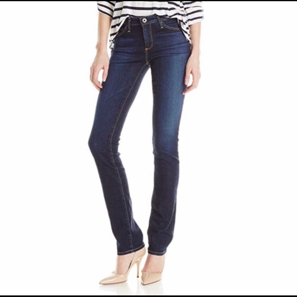 AG The Stevie Slim Straight Jeans 29R Adriano Goldschmied